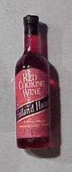 Dollhouse Miniature Red Cooking Wine